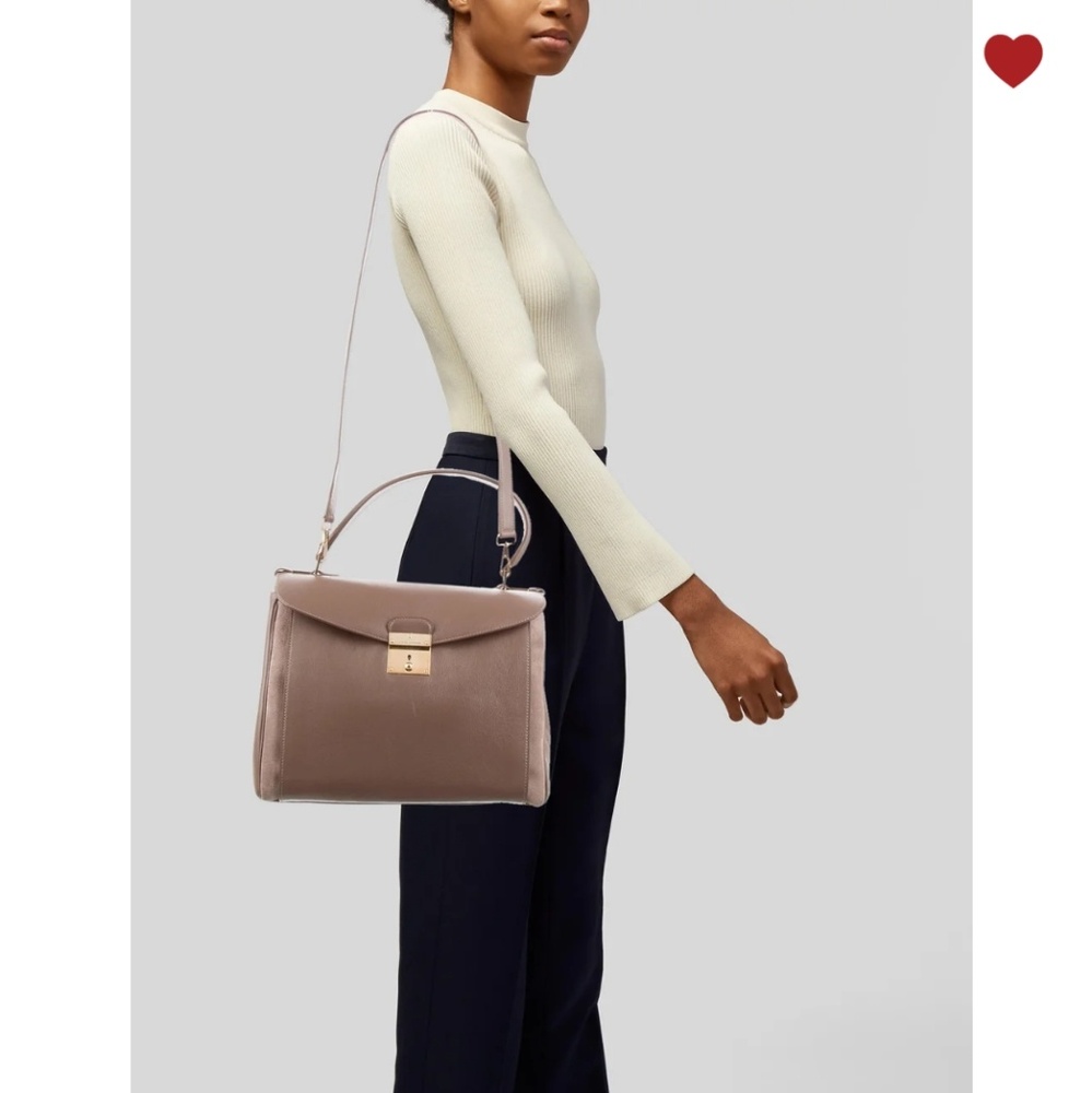 Marc Jacobs Tan and Brown Satchel Bag
